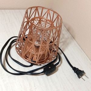 Rose Gold Himalayan Salt Lamp (without salt rocks)